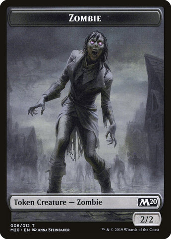 Zombie [Core Set 2020 Tokens]