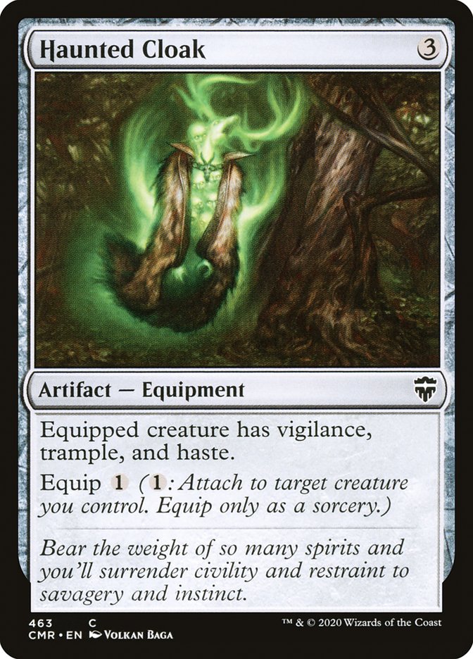 Haunted Cloak [Commander Legends]