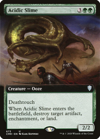 Acidic Slime (Extended) [Commander Legends]