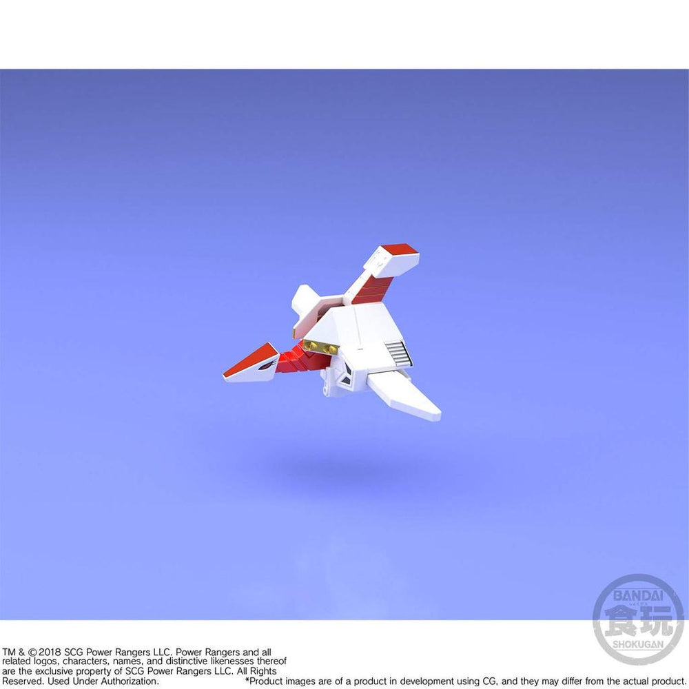 Super Mini-Pla Ninja Megazord + White Flaconzord