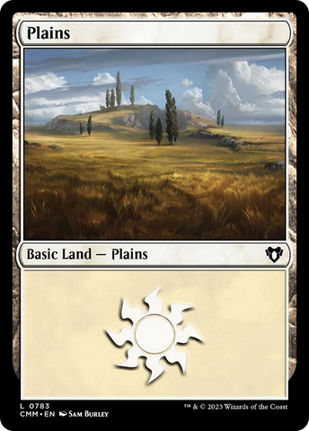 Plains (783) [Commander Masters]