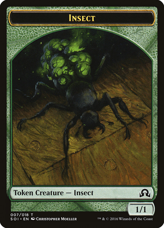 Insect [Shadows over Innistrad Tokens]