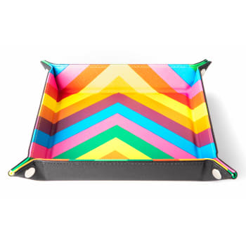 MDG Folding Dice Tray (Rainbow)
