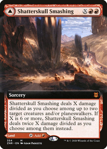 Shatterskull Smashing // Shatterskull, the Hammer Pass (Extended) [Zendikar Rising]