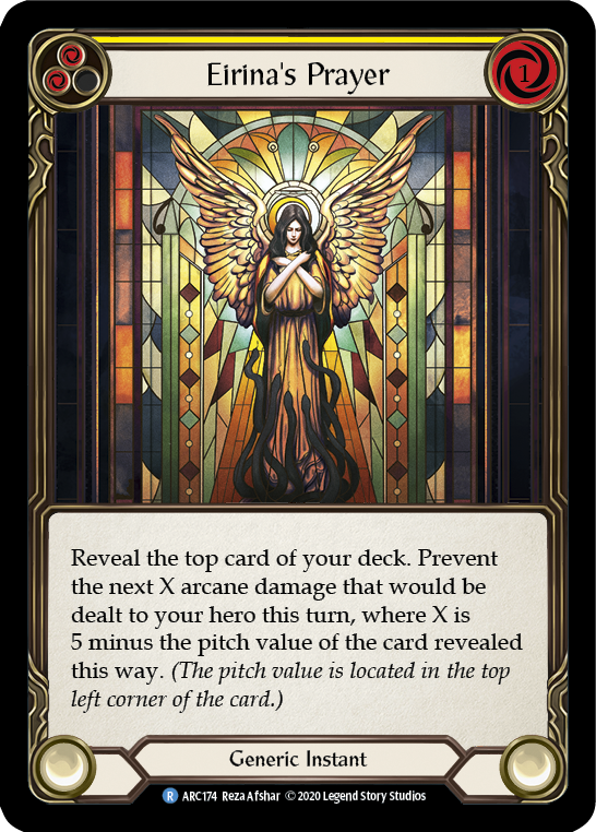 Eirina's Prayer (Yellow) [ARC174] Unlimited Normal