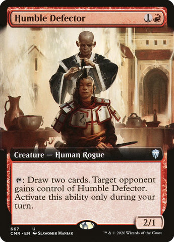 Humble Defector (Extended) [Commander Legends]