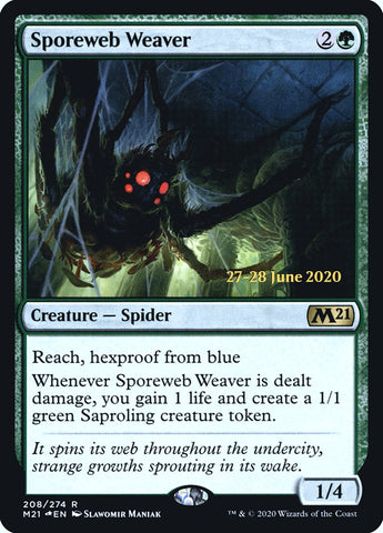 Sporeweb Weaver  [Core Set 2021 Prerelease Promos]