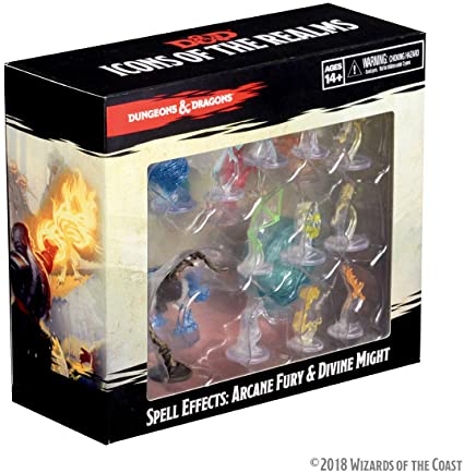 D&D Icons of the Realms: Spell Effects - Arcane Fury and Divine Might