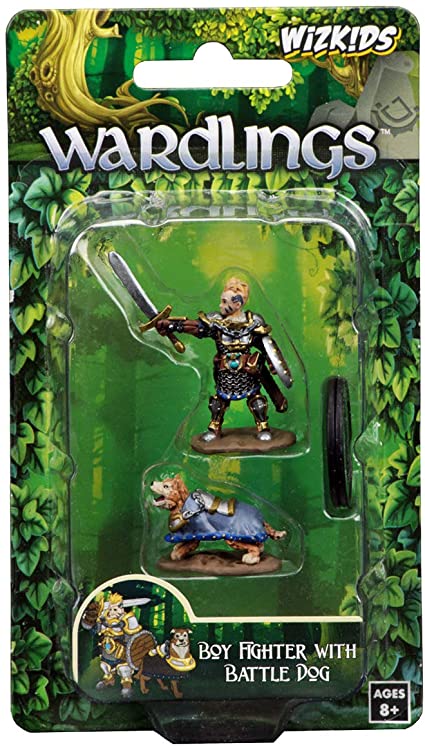 Wardlings Miniatures: Boy Fighter with Battle Dog