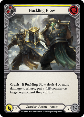 Buckling Blow (Yellow) [WTR058-C] Alpha Print Normal