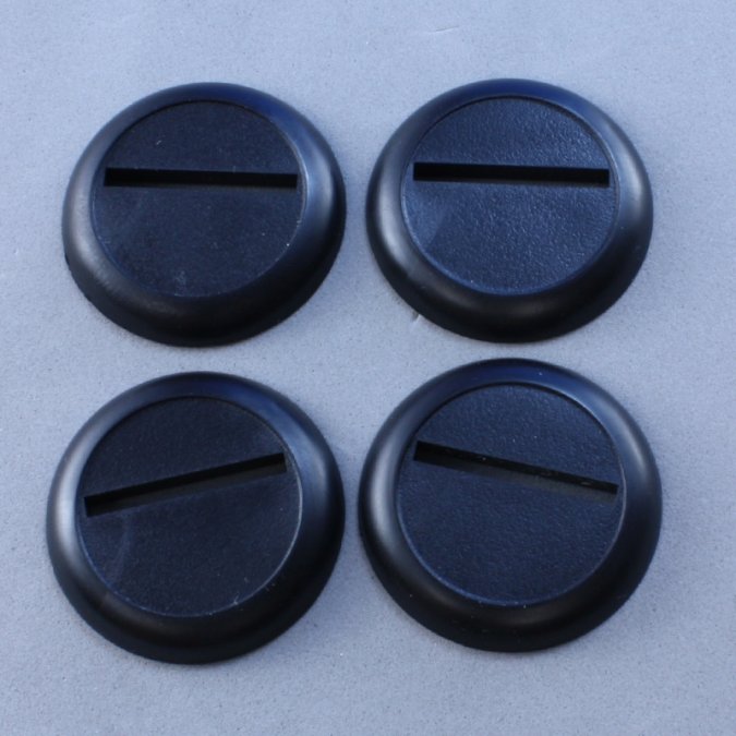 Reaper Miniatures - 30mm Round Plastic Display Base (12)