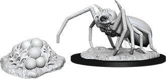 Dungeons & Dragons Nolzurs Marvelous Unpainted Miniatures - Giant Spider & Egg Clutch