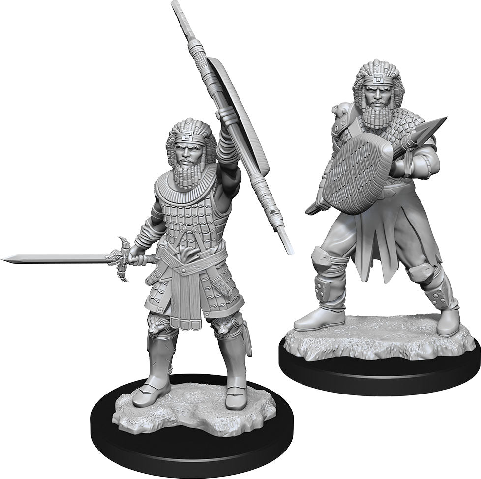 Dungeons & Dragons Nolzurs Marvelous Unpainted Miniatures: Human Fighter Male