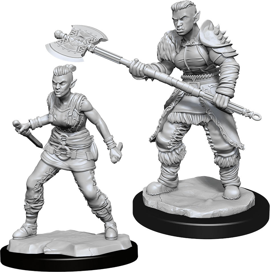 Dungeons & Dragons Nolzurs Marvelous Unpainted Miniatures: Orc Barbarian Female