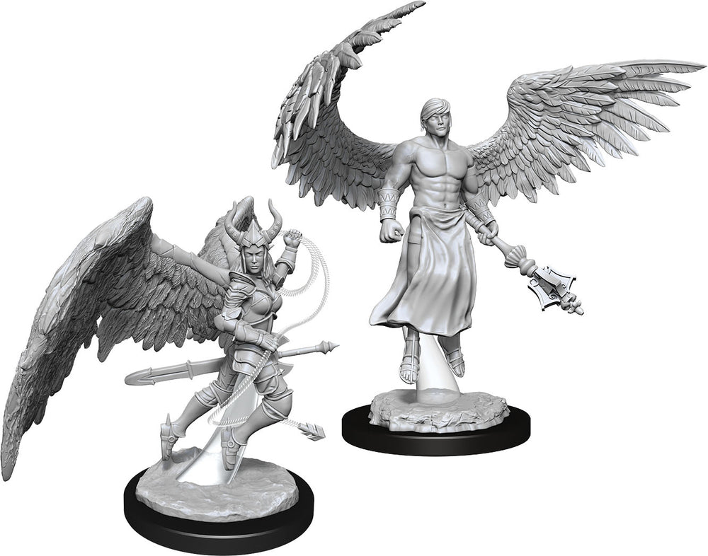 Dungeons & Dragons Nolzurs Marvelous Unpainted Miniatures: Deva & Erinyes