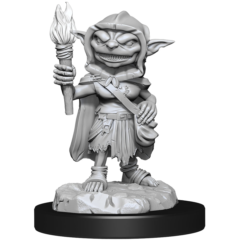 Pathfinder Deep Cuts Unpainted Miniatures: Goblin Rogue Female