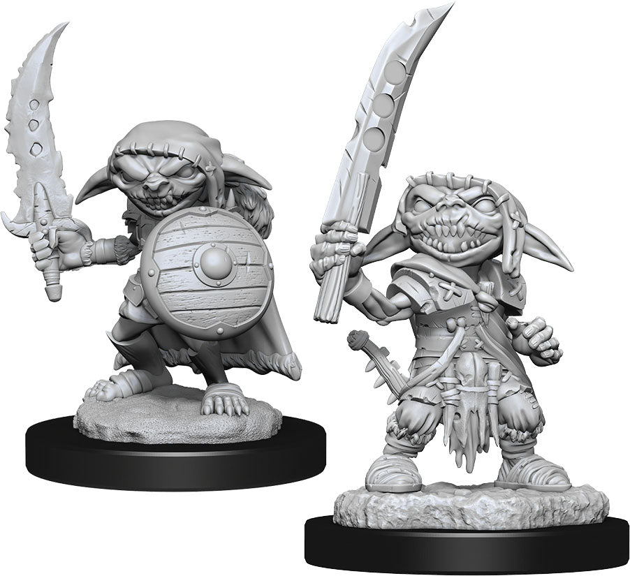 Pathfinder Deep Cuts Unpainted Miniatures: Goblin Fighter Male