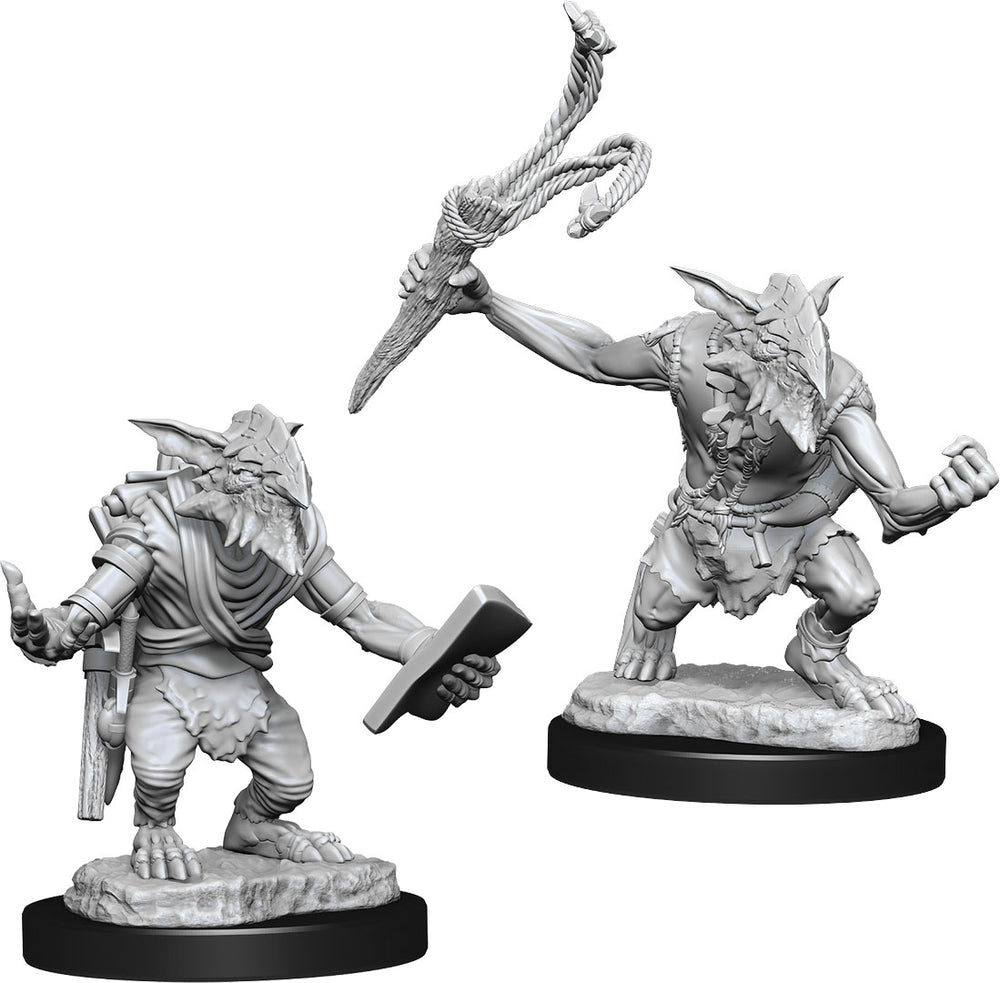 Magic the Gathering Unpainted Miniatures: Goblin Guide & Goblin Bushwhacker