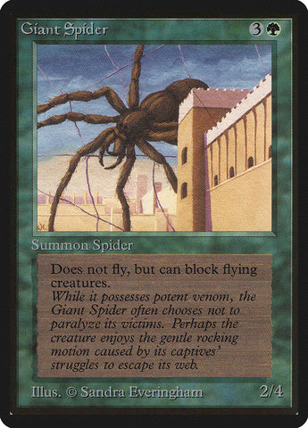 Giant Spider [Limited Edition Beta]