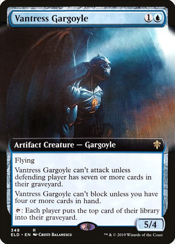 Vantress Gargoyle (Extended) [Throne of Eldraine]