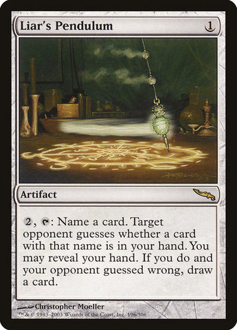 Liar's Pendulum [Mirrodin]