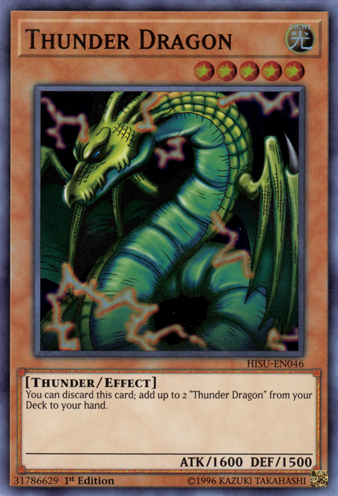 Thunder Dragon [HISU-EN046] Super Rare