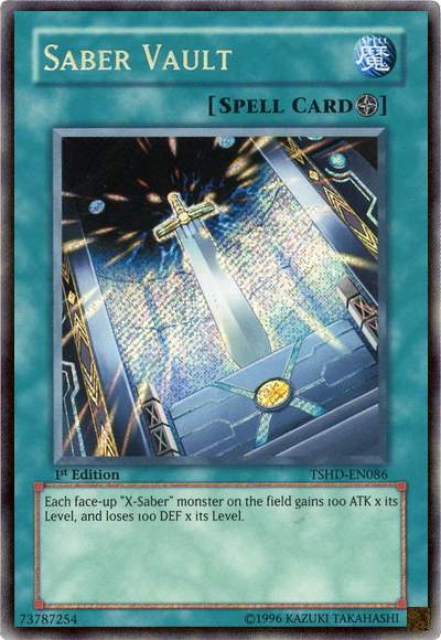 Saber Vault [TSHD-EN086] Secret Rare