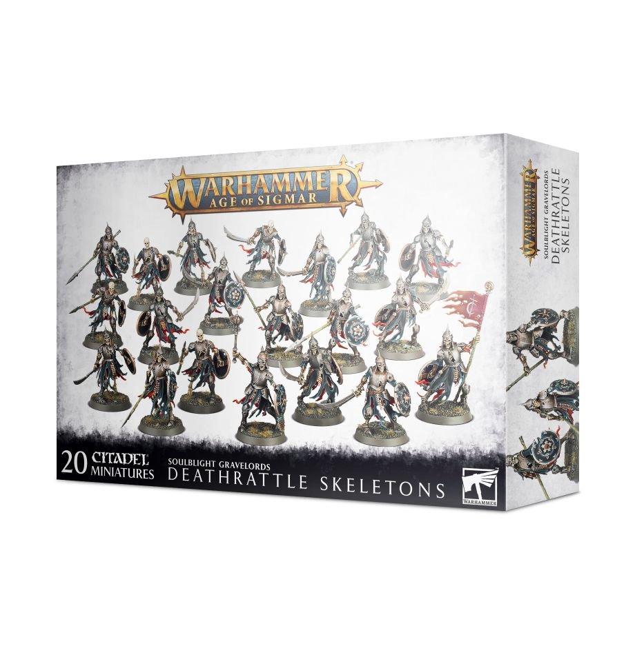 Warhammer: Age of Sigmar - Soulblight Gravelords: Deathrattle Skeletons