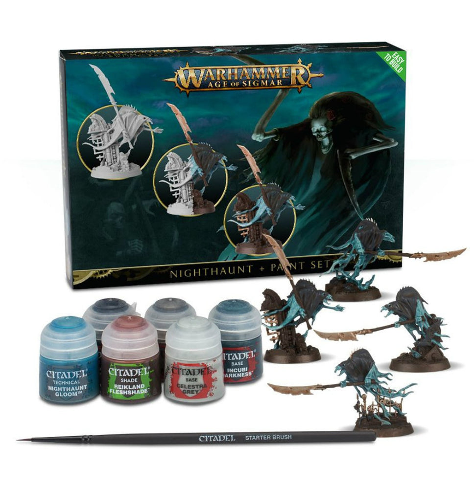 Warhammer: Age of Sigmar - Easy To Build Nighthaunt + Paint Set