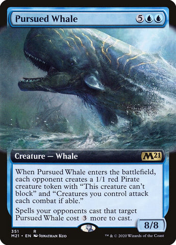 Pursued Whale (Extended) [Core Set 2021]