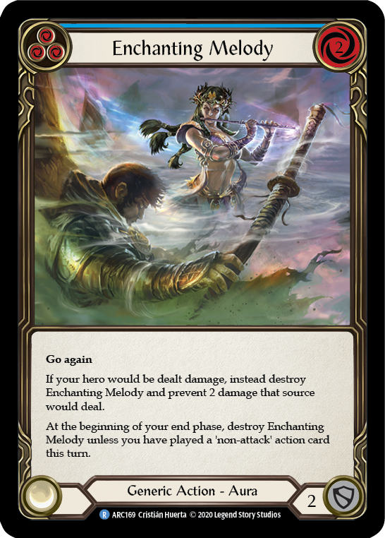 Enchanting Melody (Blue) [ARC169] Unlimited Rainbow Foil