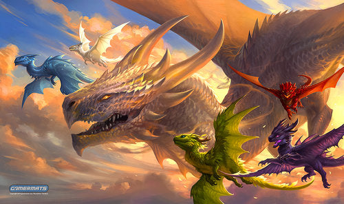 Gamermats - Baby Dragons in Flight