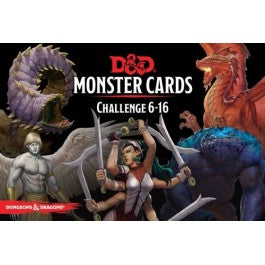 Dungeons & Dragons (5e): Monster Cards: Challenge Rating 6-16