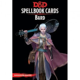 Dungeons & Dragons (5e): Spellbook Cards: Bard Deck