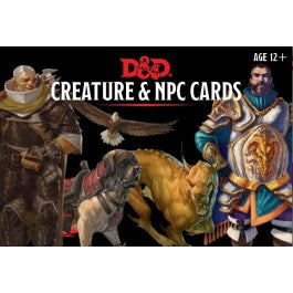 Dungeons & Dragons (5e): Creature and NPC Cards