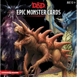 Dungeons & Dragons (5e): Epic Monster Cards
