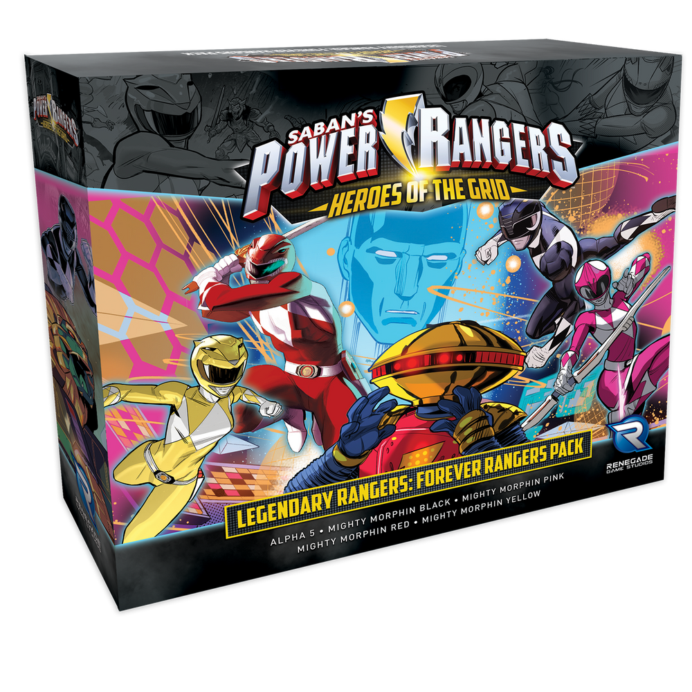 Power Rangers - Heroes of the Grid: Legendary Rangers: Forever Rangers Pack