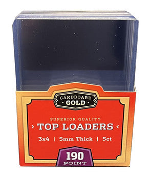 Cardboard Gold Top Loaders - 190 Pt