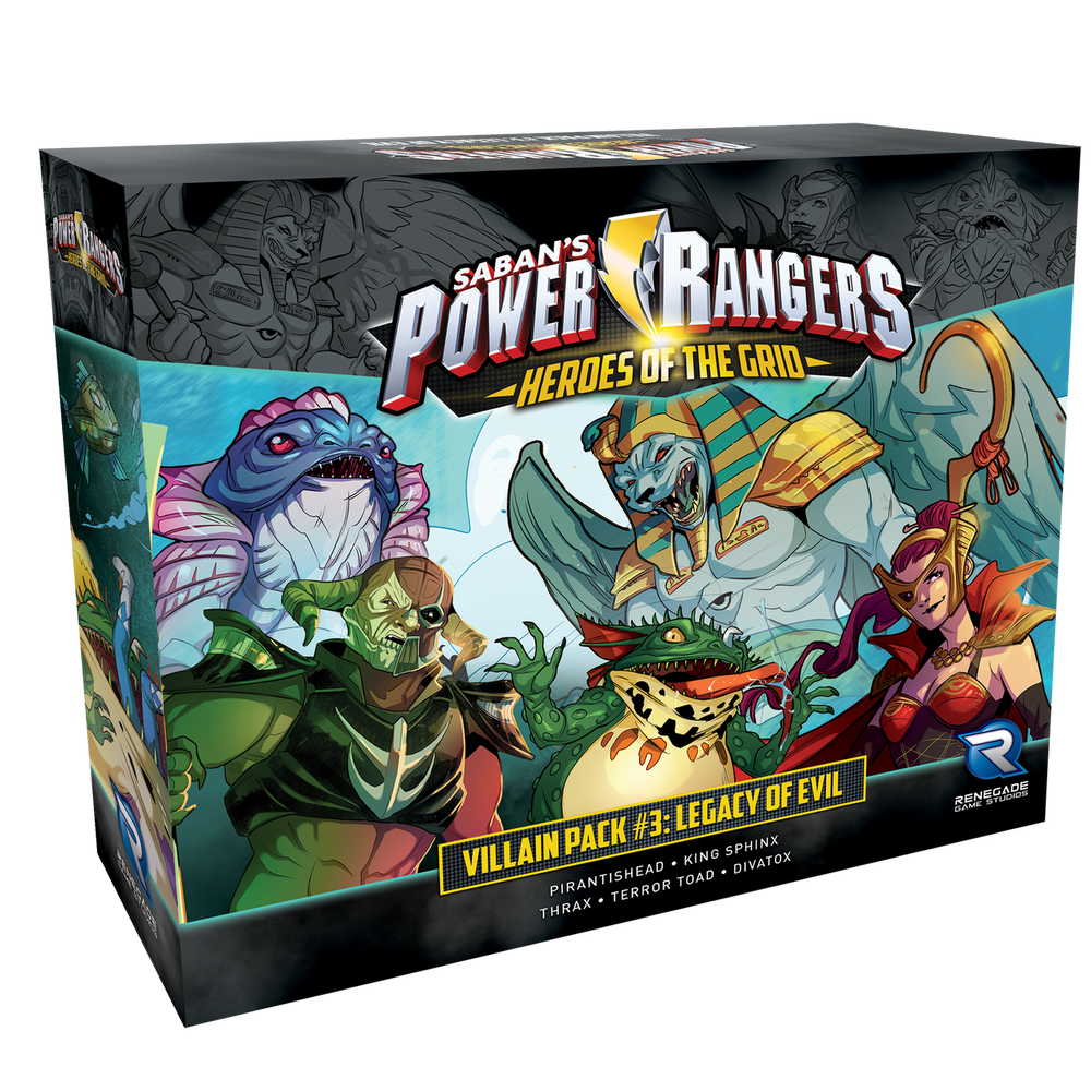 Power Rangers - Heroes of the Grid: Villain Pack #3: Legacy of Evil