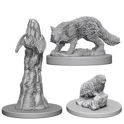 Pathfinder Deep Cuts Unpainted Miniatures: W1 Familiars