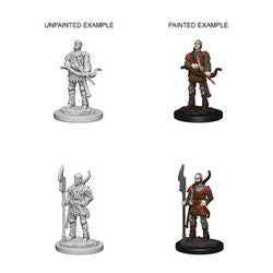 Pathfinder Deep Cuts Unpainted Miniatures: W4 Town Guards