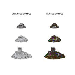 WizKids Deep Cuts Unpainted Miniatures: W3 Treasure Piles