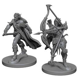 Pathfinder Deep Cuts Unpainted Miniatures: W1 Elf Male Fighter