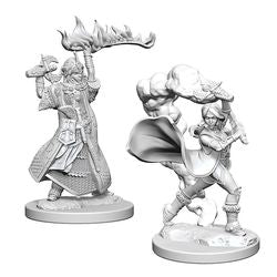 Pathfinder Deep Cuts Unpainted Miniatures: W1 Human Female Cleric