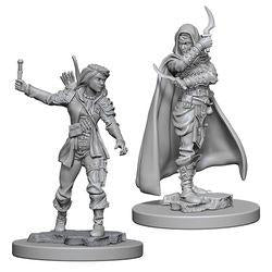 Pathfinder Deep Cuts Unpainted Miniatures: W1 Human Female Rogue