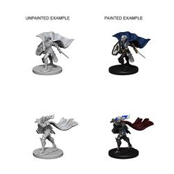 Pathfinder Deep Cuts Unpainted Miniatures: W4 Elf Female Paladin