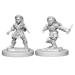 Dungeons & Dragons Nolzurs Marvelous Unpainted Miniatures: W1 Halfling Female Rogue