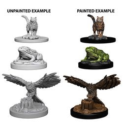 WizKids Deep Cuts Unpainted Miniatures: W4 Familiars