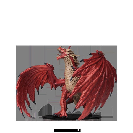 Pathfinder Deep Cuts Unpainted Miniatures: Gargantuan Red Dragon