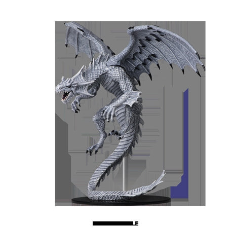 Pathfinder Deep Cuts Unpainted Miniatures: Gargantuan White Dragon